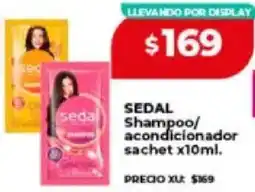 Supermayorista Vital Sedal shampoo/ acondicionador sachet oferta
