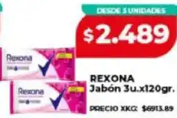 Supermayorista Vital Rexona jabón oferta