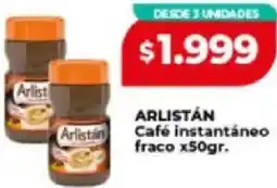 Supermayorista Vital Arlistán café instantáneo fraco oferta
