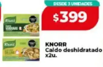 Supermayorista Vital Knorr caldo deshidratado oferta