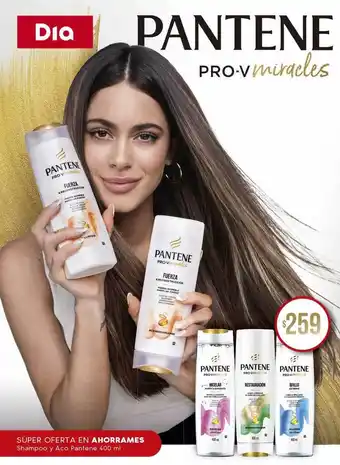 Supermercados DIA Súper Oferta En Ahorrames Shampoo Y Aco Pantene 400 ml oferta