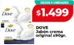 Supermayorista Vital Dove jabón crema original oferta