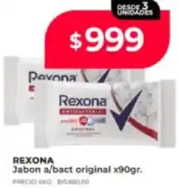 Supermayorista Vital Rexona jabon a/bact original oferta