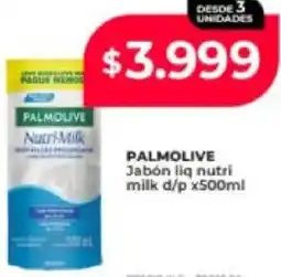 Supermayorista Vital Palmolive jabón liq nutri milk d/p oferta