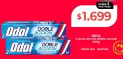 Supermayorista Vital Odol crema dental doble accion oferta
