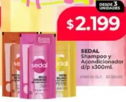 Supermayorista Vital Sedal shampoo y acondicionador d/p oferta