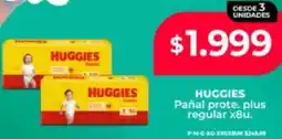 Supermayorista Vital Huggies pañal prote. plus regular oferta