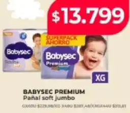 Supermayorista Vital Babysec premium pañal soft jumbo oferta