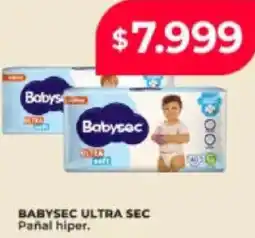 Supermayorista Vital Babysec ultra sec pañal hiper oferta