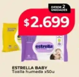 Supermayorista Vital Estrella baby toalla humeda oferta
