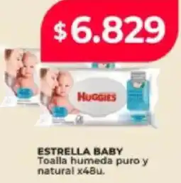 Supermayorista Vital Estrella baby toalla humeda puro y natural oferta