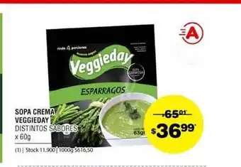 Atomo Conviene Veggieday Sopa Crema Distintos Sabores oferta