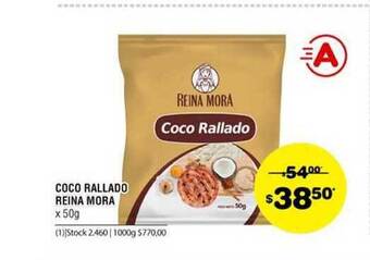 Atomo Conviene Coco Rallado Reina Mora x 50g oferta