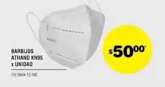 Atomo Conviene Barbijos Athand Kn95 x unidades oferta