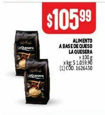 Makro Alimento a base de queso la quesera oferta