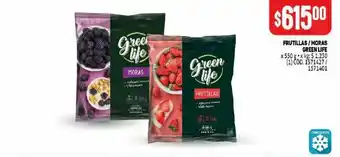 Makro Frutillas/ moras green life oferta