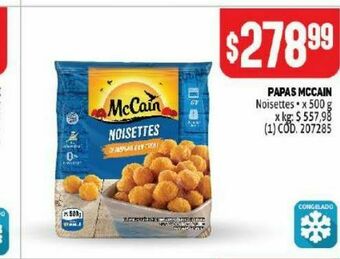 Makro Papas mccain oferta