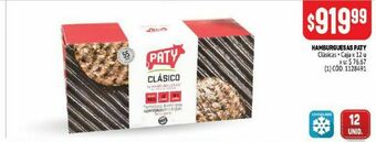 Makro Hamburguesa paty oferta