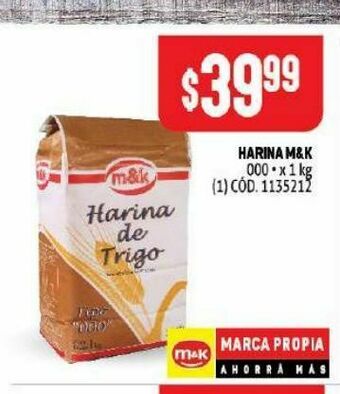 Makro Harina m&k oferta