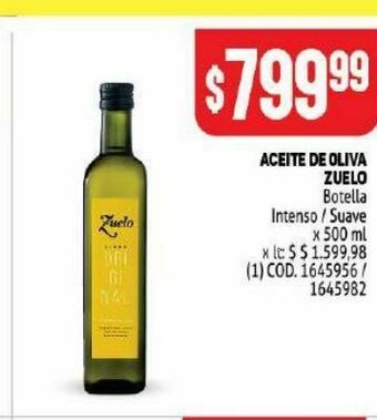 Makro Aceite de oliva zuelo oferta
