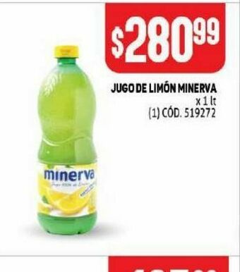 Makro Jugo de limon minerva oferta
