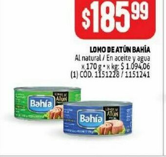 Makro Lomo de atún bahía oferta