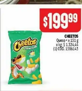 Makro Snacks cheetos oferta