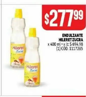 Makro Endulzante hileret zucra oferta