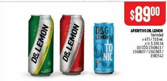 Makro Aperitivos dr. lemon oferta