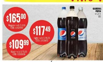 Makro Gaseosa pepsi oferta