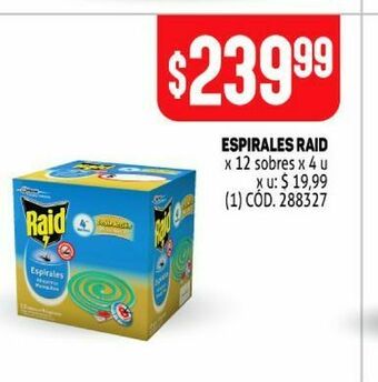 Makro Espirales raid oferta