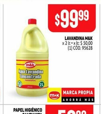Makro Lavandina m&k oferta