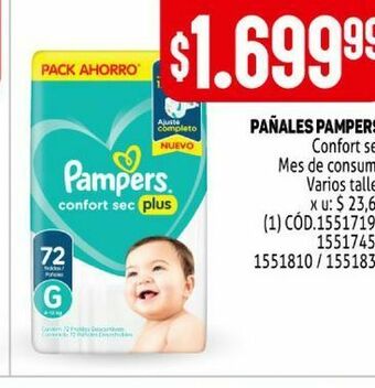 Makro Pañales pampers oferta