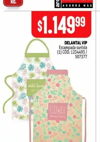 Makro Delantal vip oferta