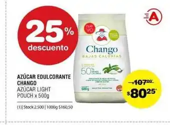 Atomo Conviene Azúcar Edulcorante Chango Azúcar Light Pouch x 500g oferta