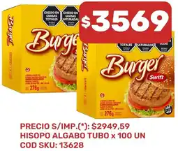 Supermercados Yaguar Swift hisopo algabo tubo oferta