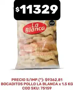 Supermercados Yaguar La blanca bocaditos pollo oferta