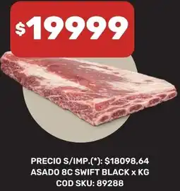 Supermercados Yaguar Swift asado 8c black oferta