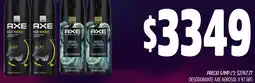 Supermercados Yaguar Axe desodorante aerosol oferta