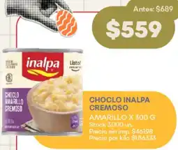 Supermercados Tadicor Inalpa choclo cremoso amarillo oferta