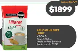 Supermercados Tadicor Hileret light azúcar oferta