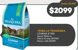 Supermercados Tadicor La tranquera yerba liviana oferta