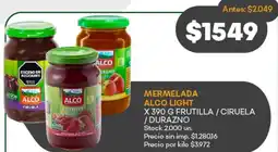 Supermercados Tadicor Alco mermelada light frutilla / ciruela oferta