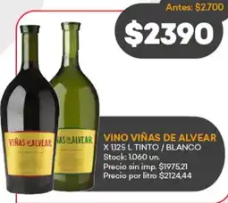 Supermercados Tadicor Viñas vino de alvear viñas dealvear as calvear oferta