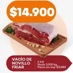 Supermercados Tadicor Vacío de novillo friar oferta