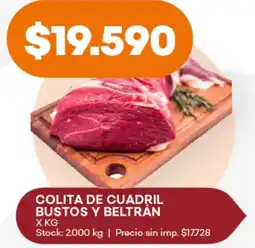 Supermercados Tadicor Colita de cuadril bustos y beltrán oferta