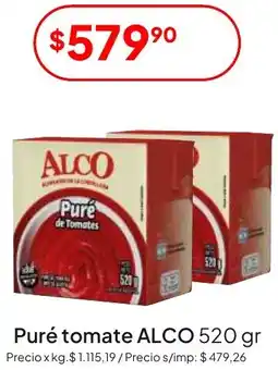 Hergo Alco puré tomate oferta