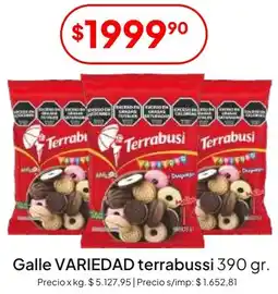 Hergo Terrabusi galle variedad oferta