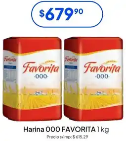 Hergo Favorita harina 000 oferta