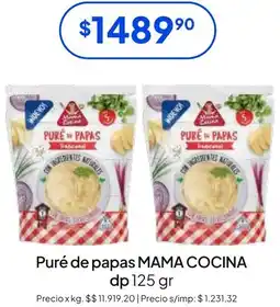 Hergo Mama cocina puré de papas dp oferta
